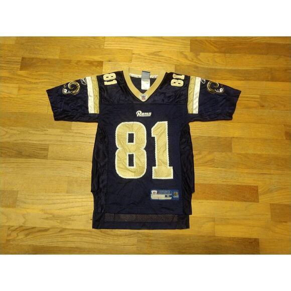 Reebok NFL St. Louis Los Angeles Rams Tory Holt 81 Jersey Youth Size Small - Picture 2 of 9